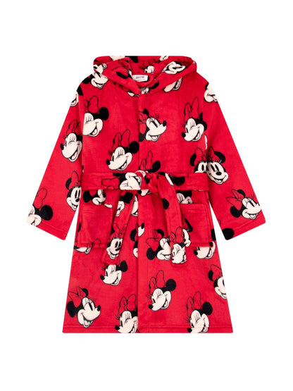 Character Red Disney Minnie Mouse Dressing 3D Ears And Bow Gown image 3