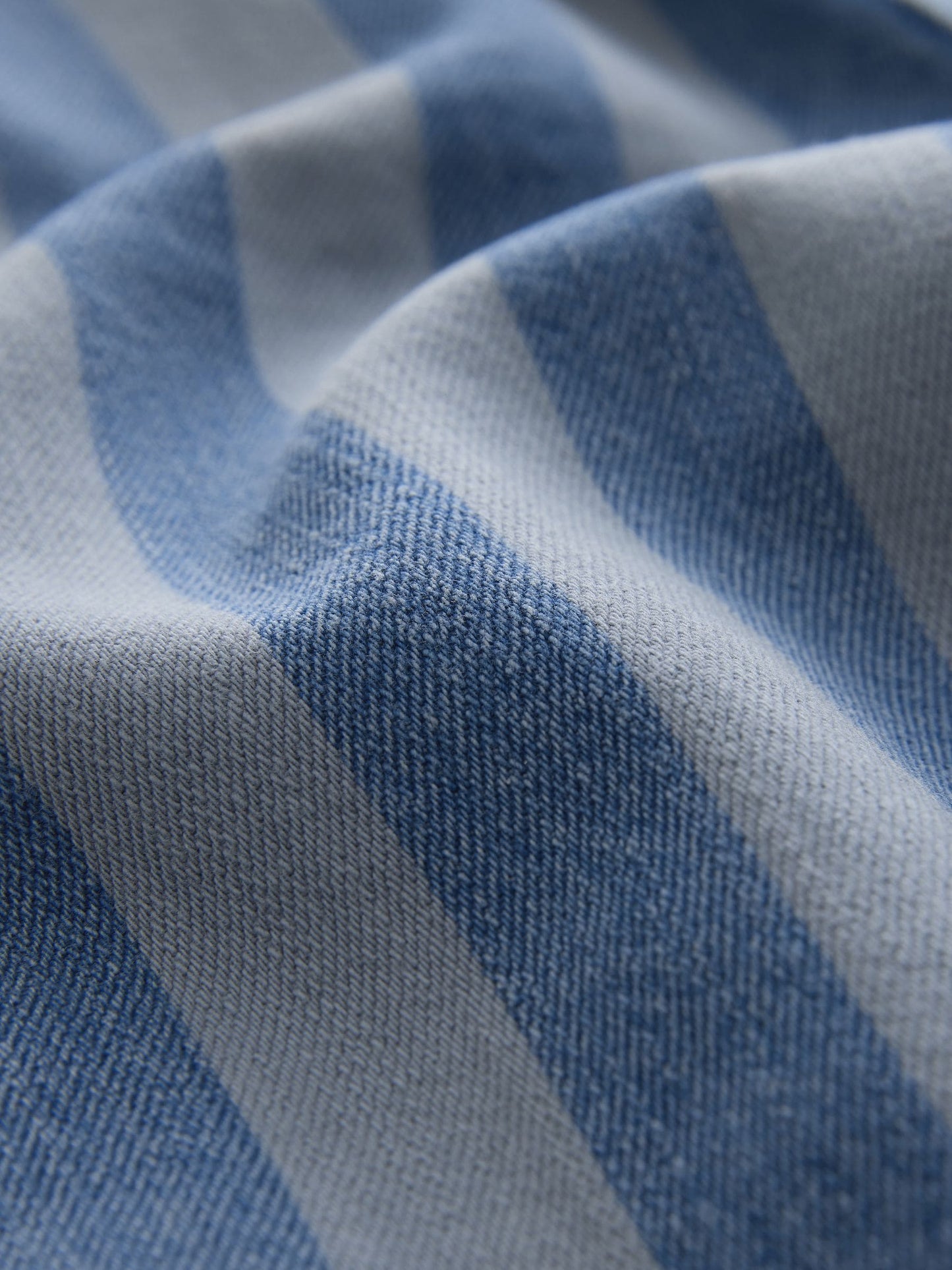 Blue Stripe Pull On Wide Trousers (3mths-7yrs) image 7