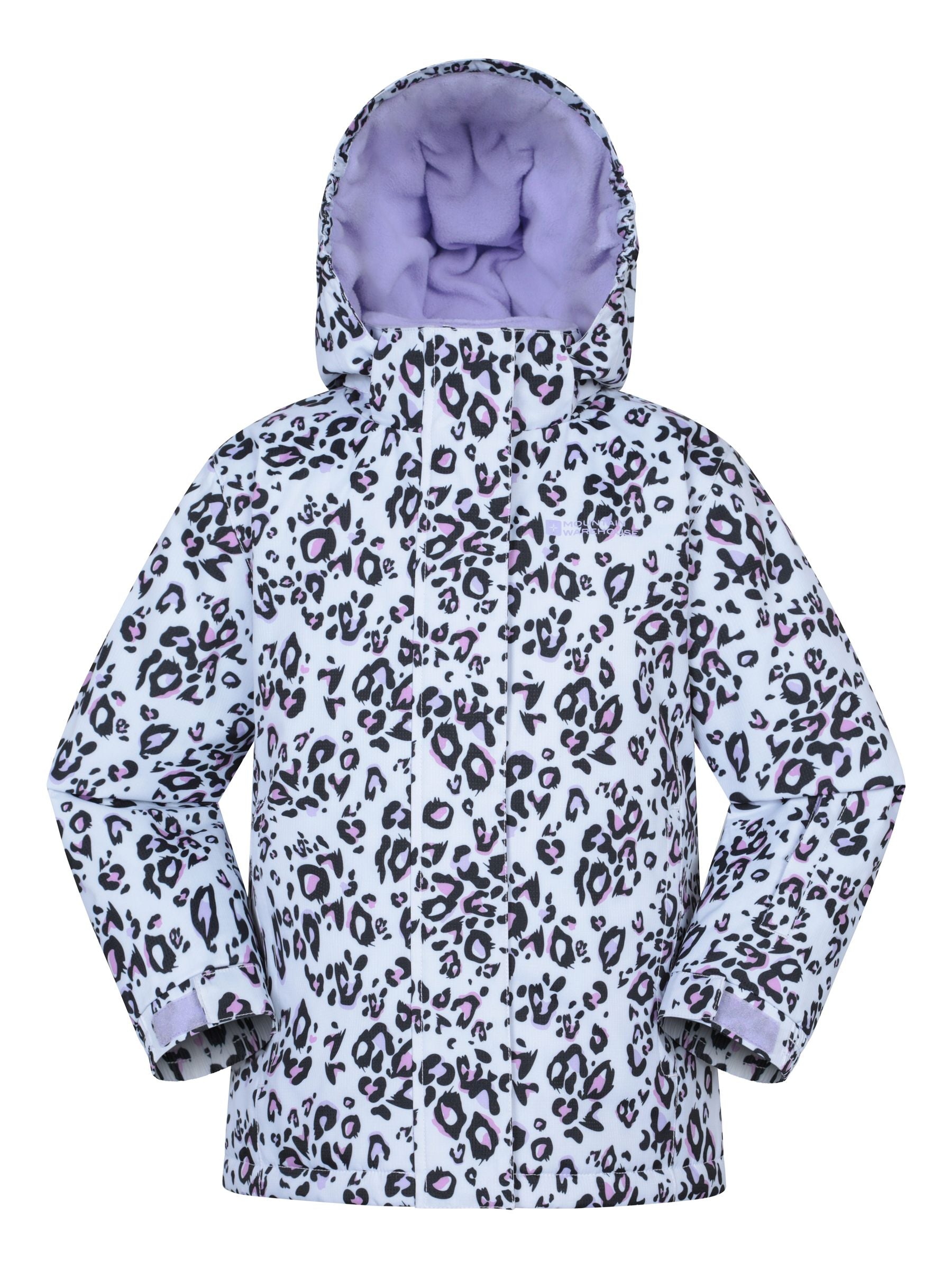 Mountain Warehouse Light Purple Printed Ski Jacket & Joggers Set image 2