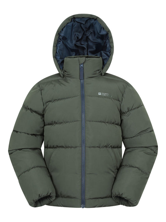 Dsiney Kidz - Mountain Warehouse Green Hawthorne Water Resistant Padded Jacket image 1