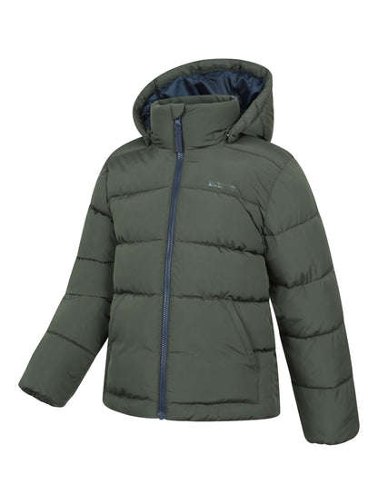 Dsiney Kidz - Mountain Warehouse Green Hawthorne Water Resistant Padded Jacket image 2