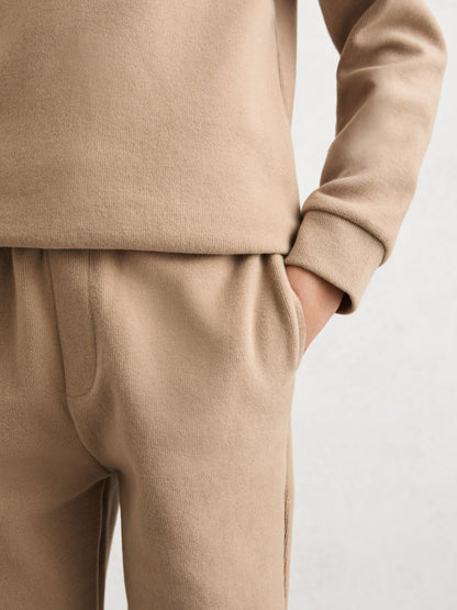 Reiss Camel Bosser 3-9 yrs Half-Zip Sweatshirt and Joggers Set image 4