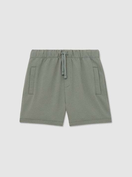 Reiss Sage Tavola 3-9 yrs Waffle Drawstring Shorts image 2