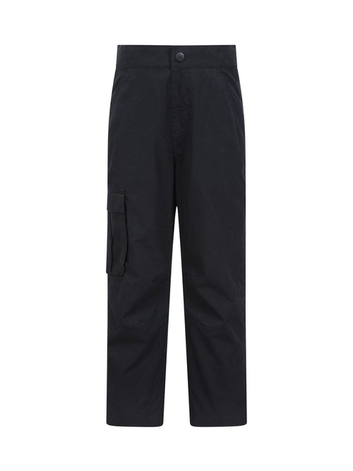 Mountain Warehouse Black Winter Trek Fleece Lined Trousers image 1