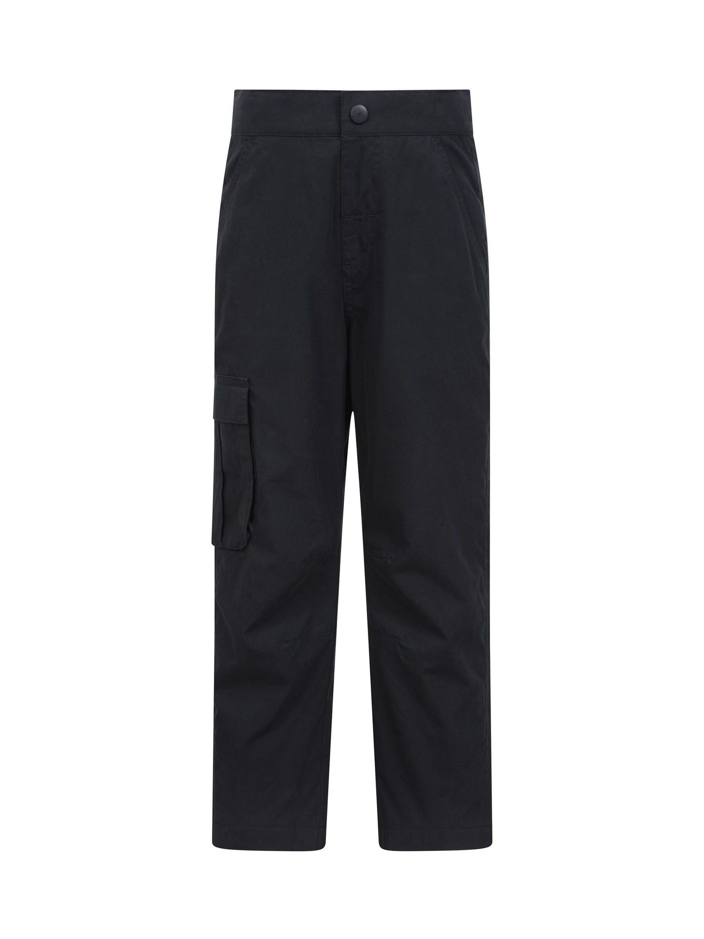Mountain Warehouse Black Winter Trek Fleece Lined Trousers image 1
