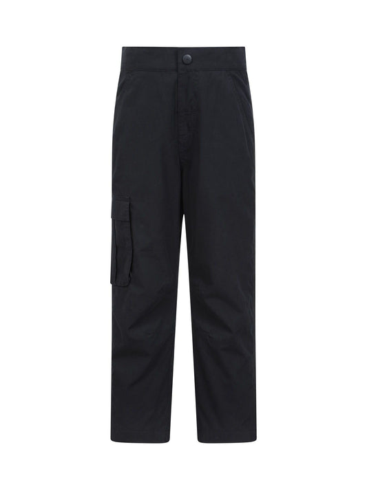 Mountain Warehouse Black Winter Trek Fleece Lined Trousers image 1