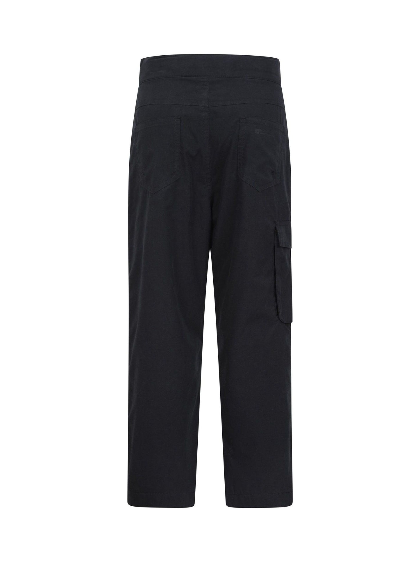 Mountain Warehouse Black Winter Trek Fleece Lined Trousers image 2