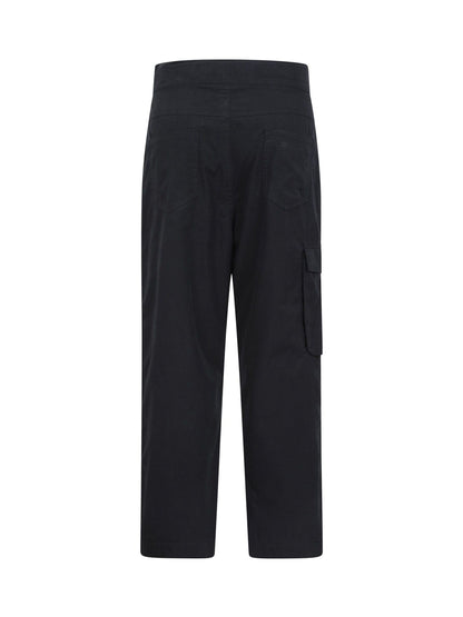 Mountain Warehouse Black Winter Trek Fleece Lined Trousers image 2