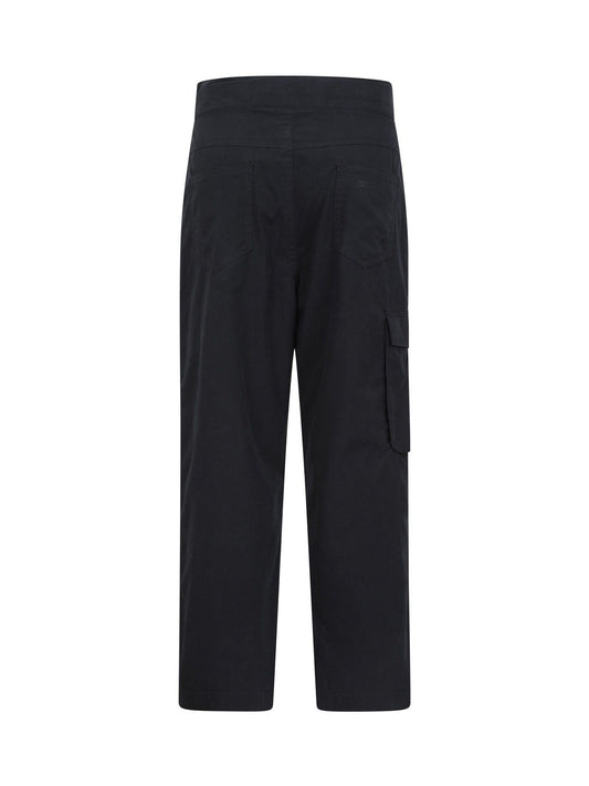 Mountain Warehouse Black Winter Trek Fleece Lined Trousers image 2