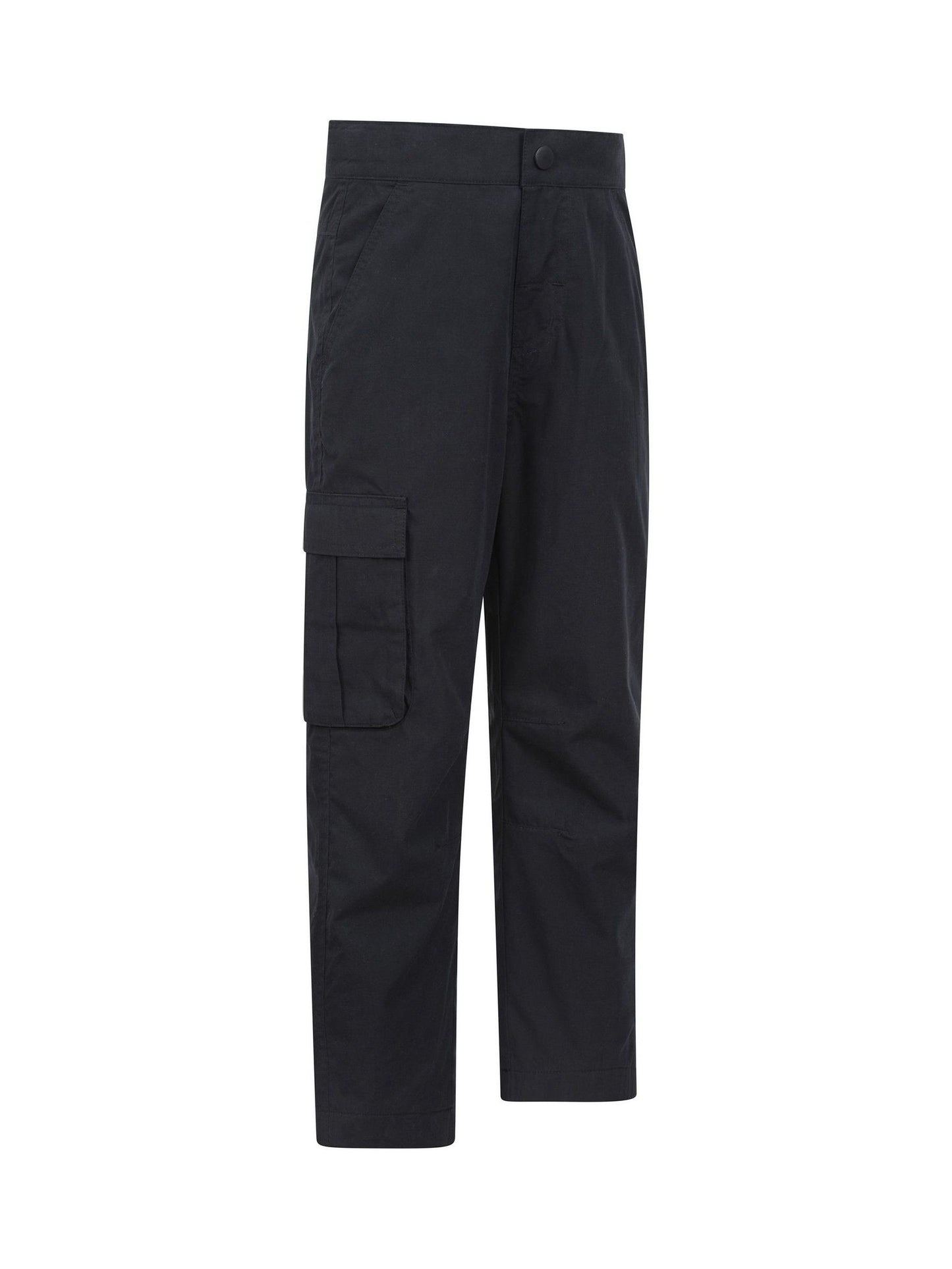 Mountain Warehouse Black Winter Trek Fleece Lined Trousers image 3