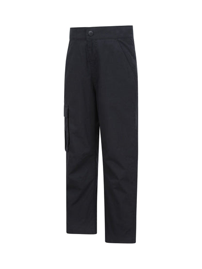 Mountain Warehouse Black Winter Trek Fleece Lined Trousers image 4