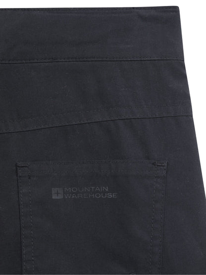 Mountain Warehouse Black Winter Trek Fleece Lined Trousers image 6