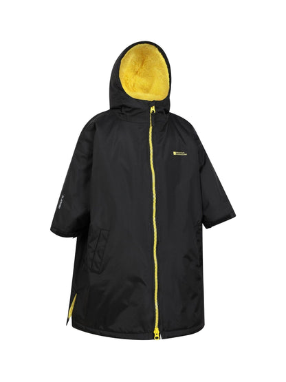 Mountain Warehouse Black Tidal Kids Waterproof Changing Robe image 2