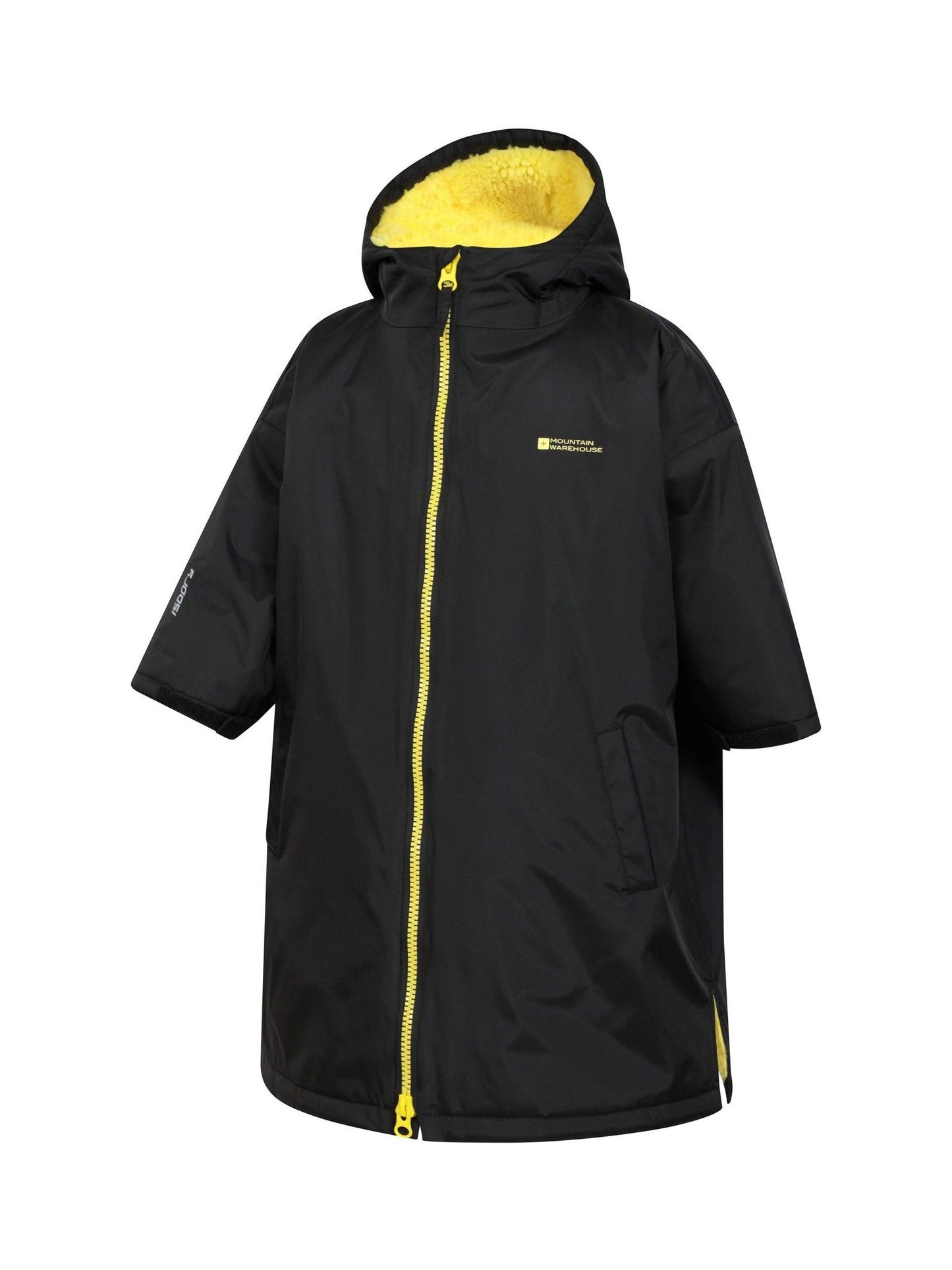 Mountain Warehouse Black Tidal Kids Waterproof Changing Robe image 3