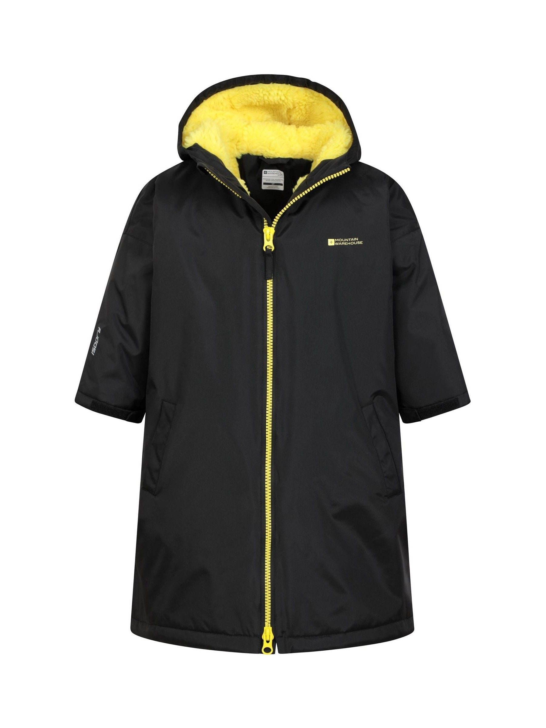Mountain Warehouse Black Tidal Kids Waterproof Changing Robe image 4