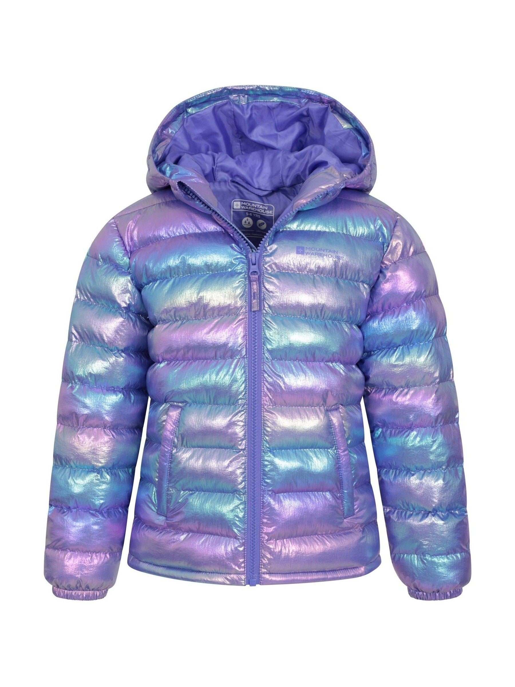 Dsiney Kidz - Mountain Warehouse Blue Seasons II Water-Resistant Padded Jacket image 5