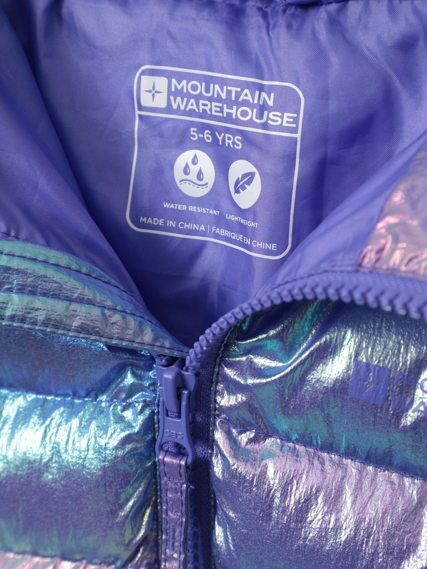 Dsiney Kidz - Mountain Warehouse Blue Seasons II Water-Resistant Padded Jacket image 6