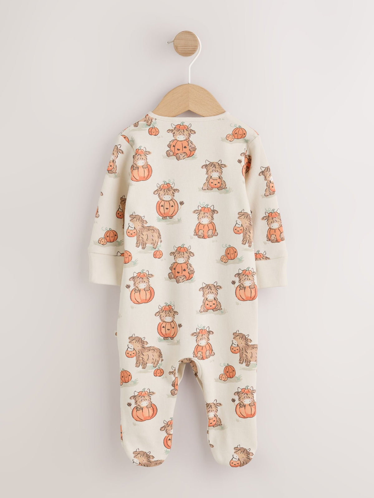 Neutral Halloween Hamish Baby Sleepsuit (0mths-2yrs) image 5