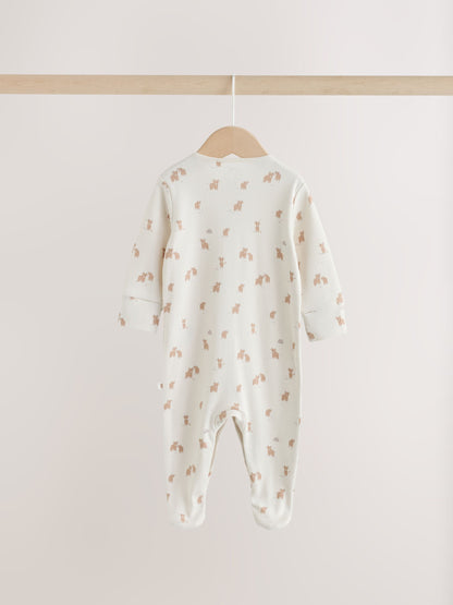 Neutral Hamish Sleepsuit, Bodysuit, Hat and Bib Set 4 Piece (0-9mths) - image 7