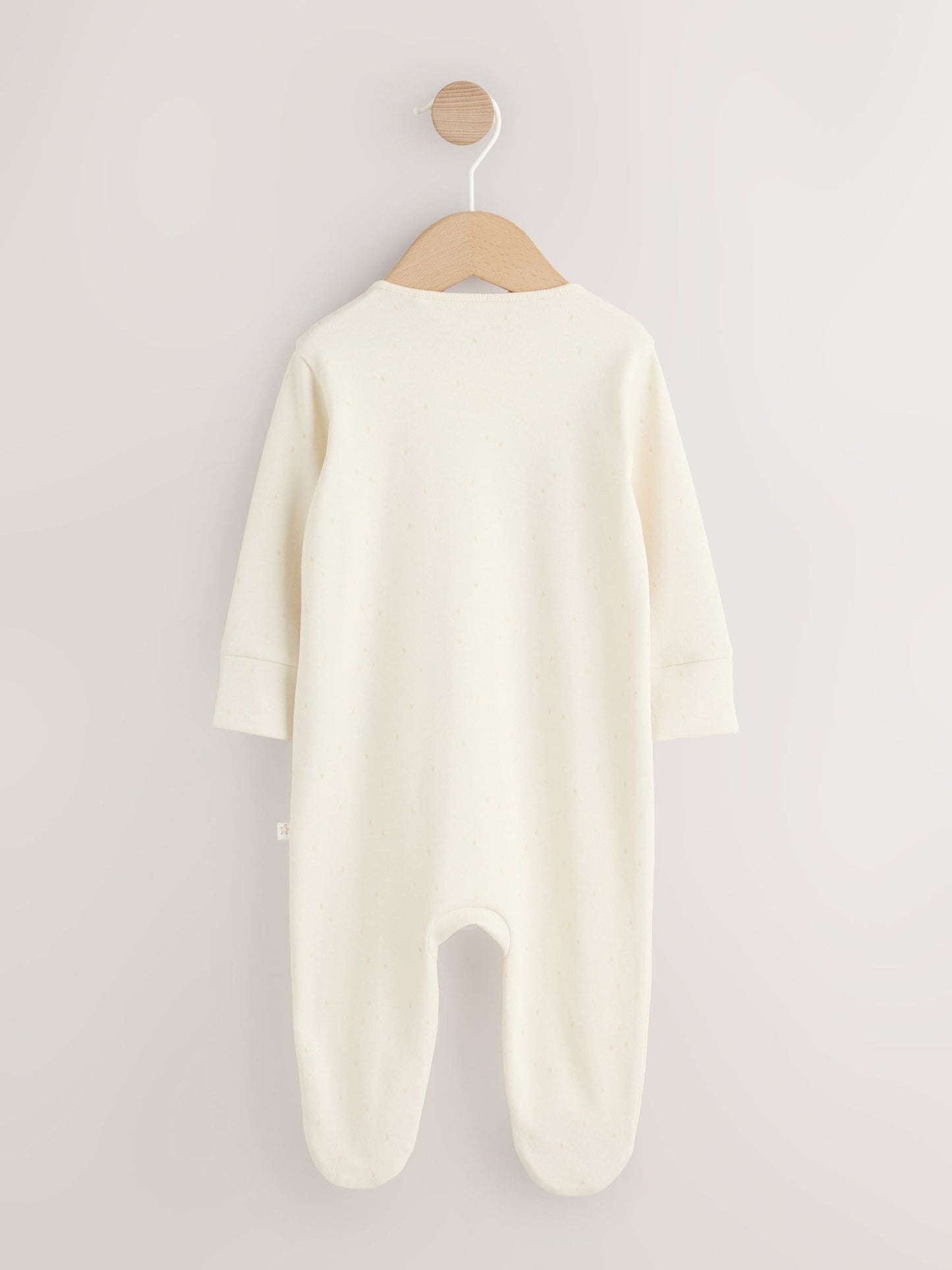 Neutral I Love My Mummy Two Way Zip Baby Sleepsuit (0-18mths) image 6