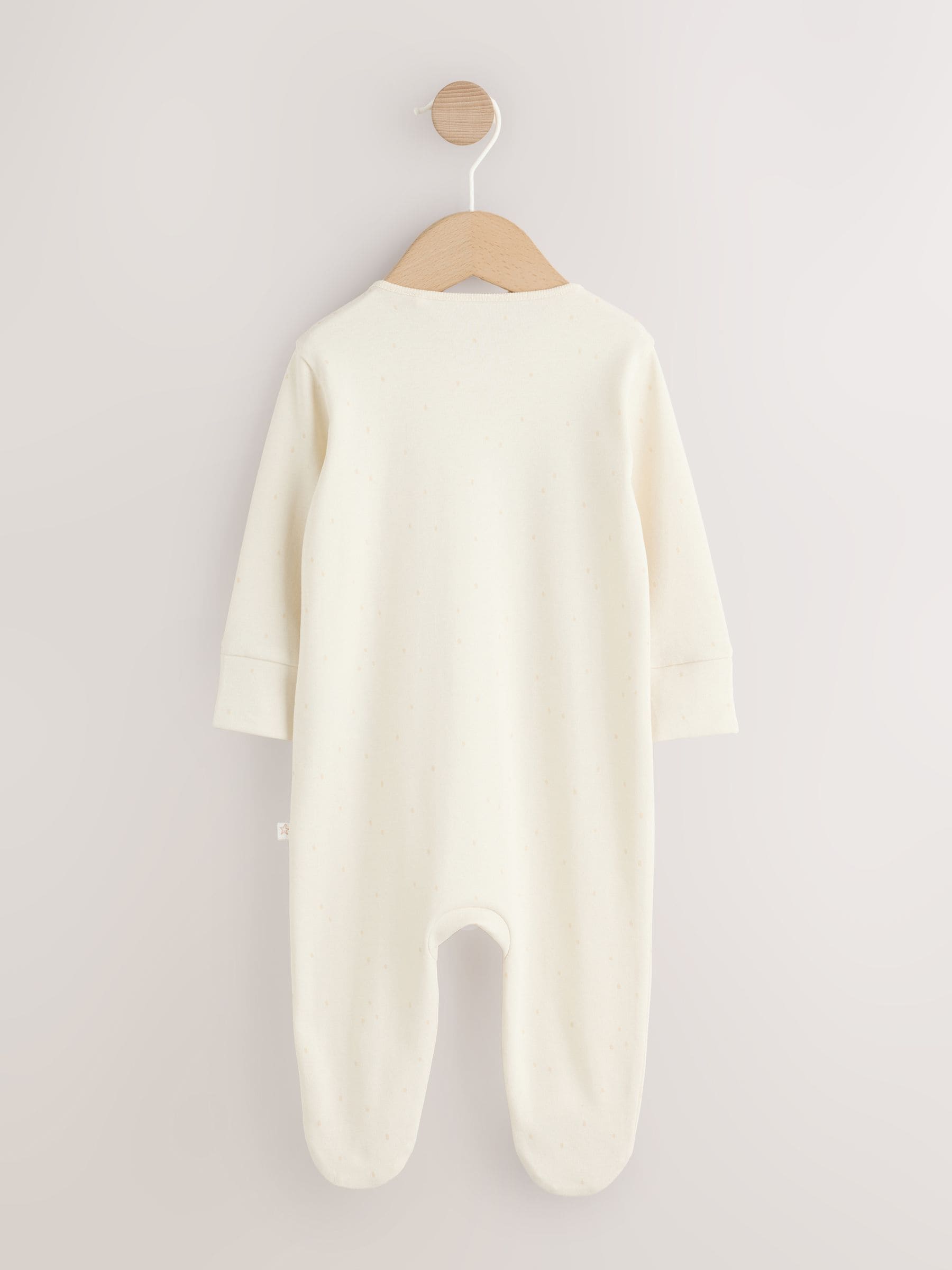 Neutral I Love My Mummy Two Way Zip Baby Sleepsuit (0-18mths) image 6