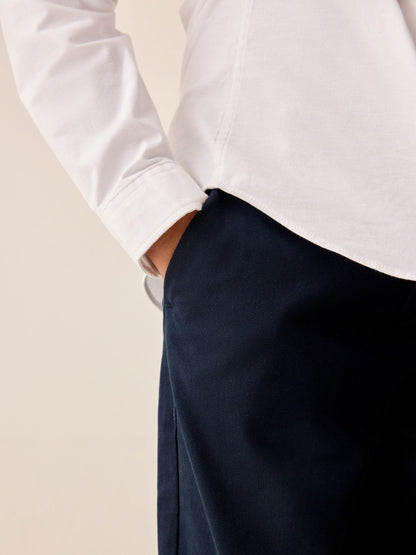 Dsiney Kidz - Navy Blue Loose Fit Stretch Chino Trousers (3-17yrs) image 3