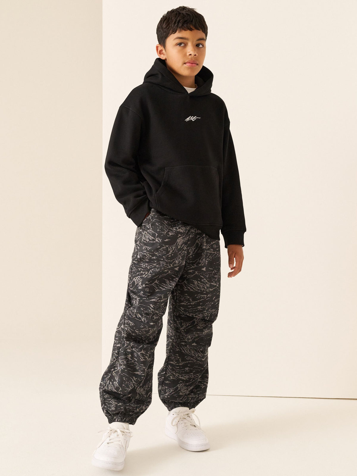 Camouflage Superwide Parachute Trousers (3-16yrs) - image 2