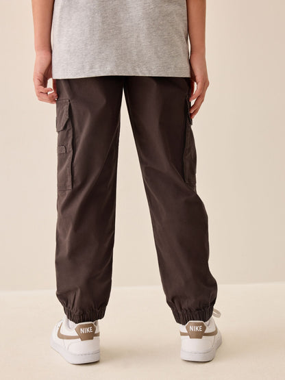 Dsiney Kidz - Brown Loose Fit Cargo Trousers (3-16yrs) image 3