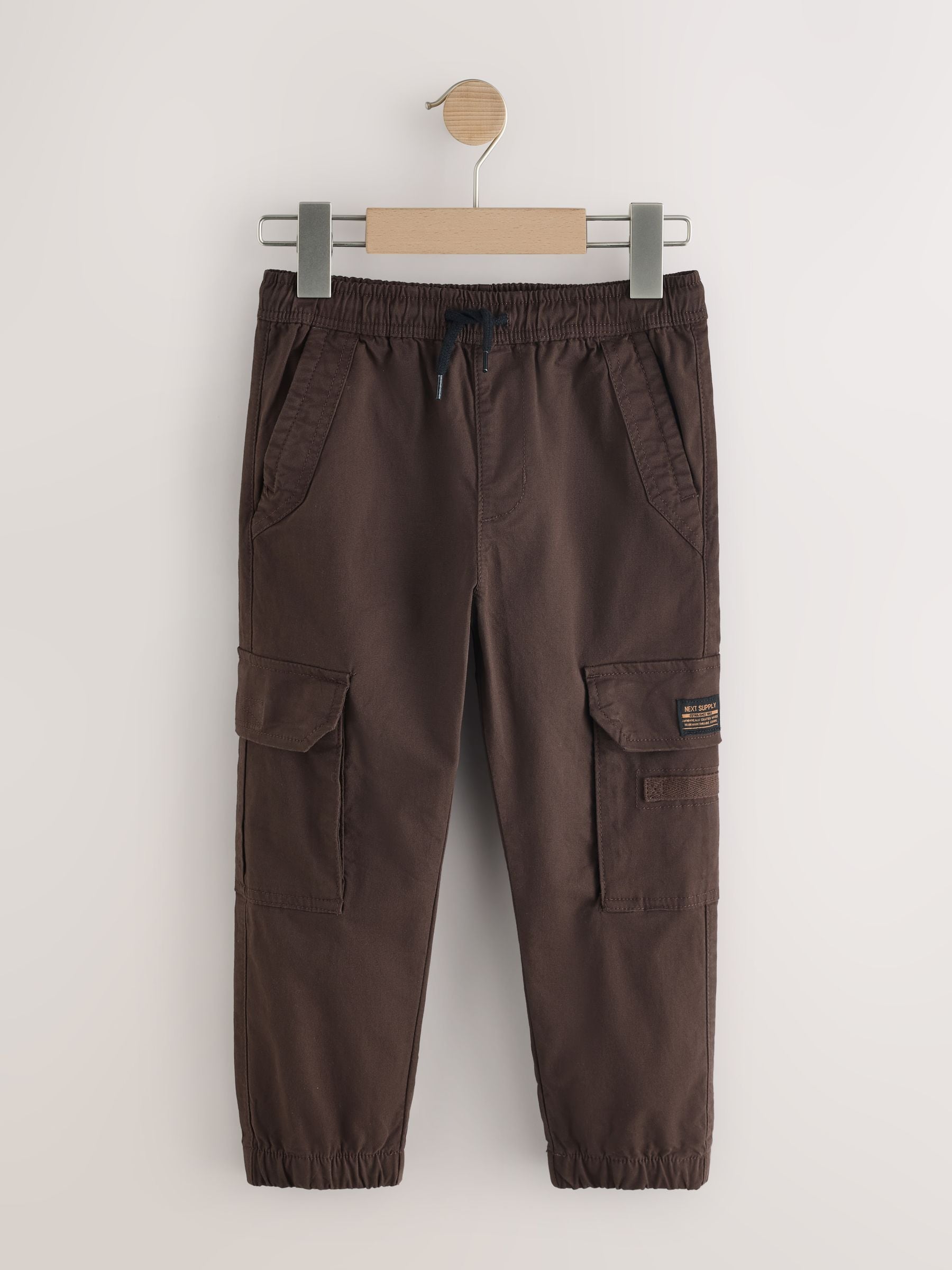 Dsiney Kidz - Brown Loose Fit Cargo Trousers (3-16yrs) image 7