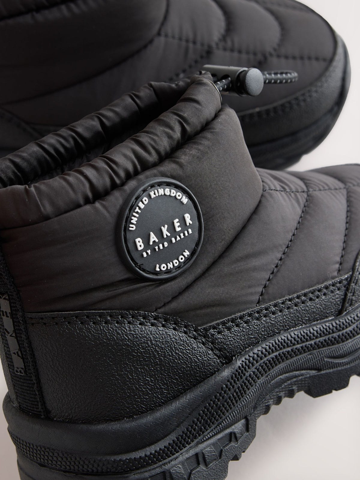 Baker by Ted Baker Black Logo Waterproof Snow Boots - image 4