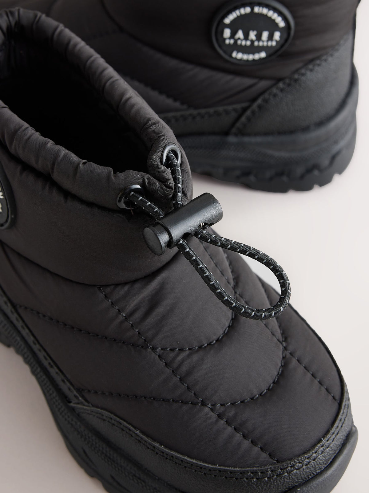 Baker by Ted Baker Black Logo Waterproof Snow Boots - image 5