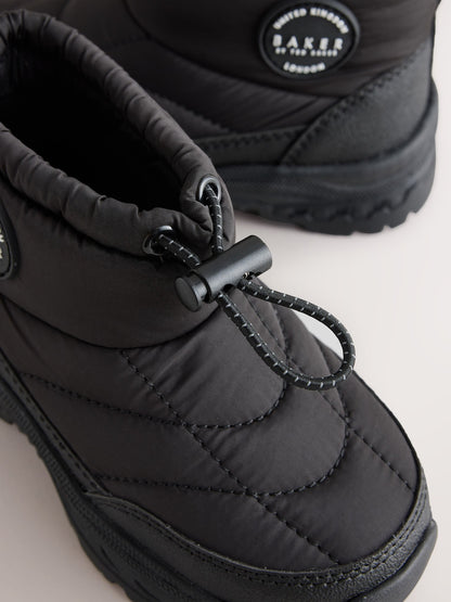 Baker by Ted Baker Black Logo Waterproof Snow Boots - image 5
