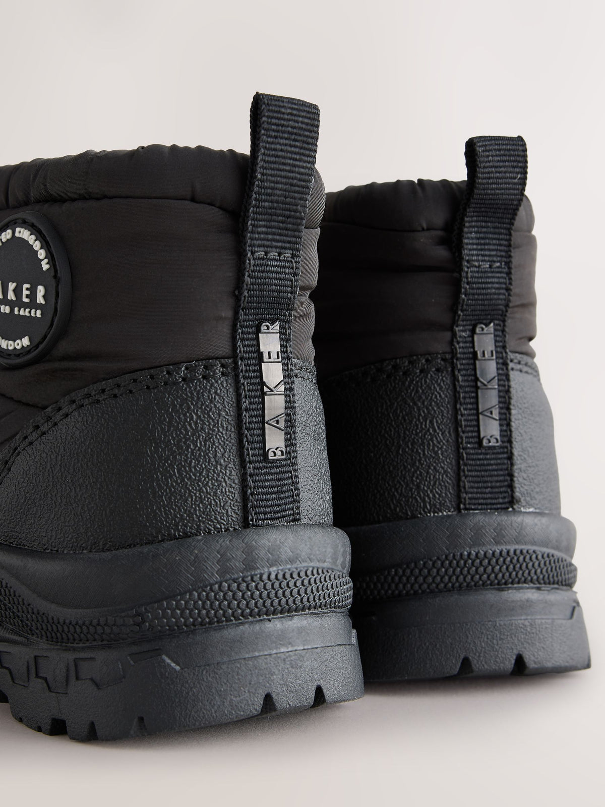 Baker by Ted Baker Black Logo Waterproof Snow Boots - image 6