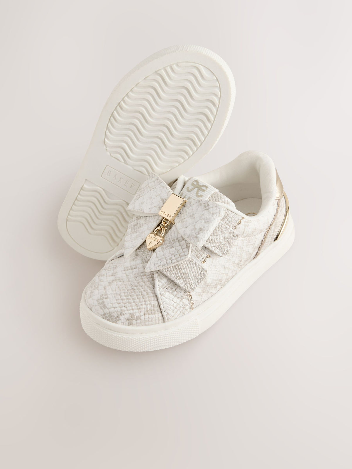 Baker by Ted Baker Snake Bow Occasion Trainers - image 2