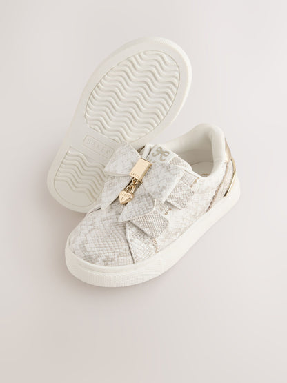 Baker by Ted Baker Snake Bow Occasion Trainers - image 2