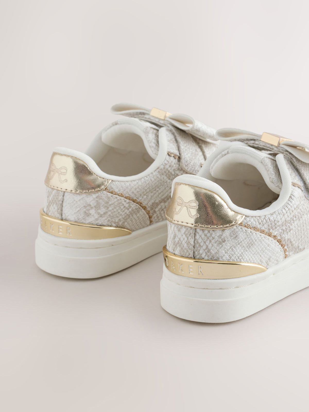 Baker by Ted Baker Snake Bow Occasion Trainers - image 4