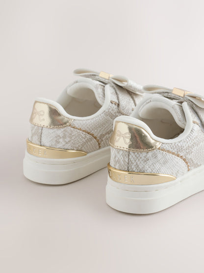 Baker by Ted Baker Snake Bow Occasion Trainers - image 4