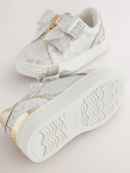 Baker by Ted Baker Snake Bow Occasion Trainers - image 5