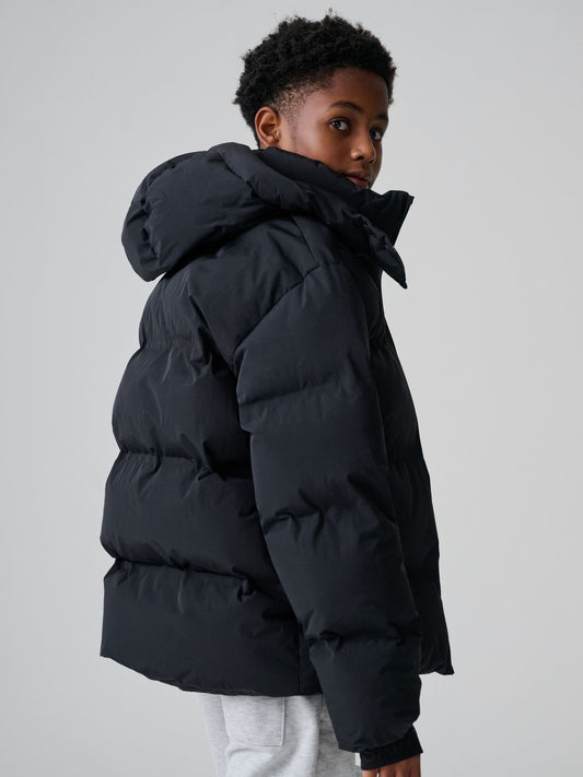 smALLSAINTS Black Underground Short Padded Coat - image 2