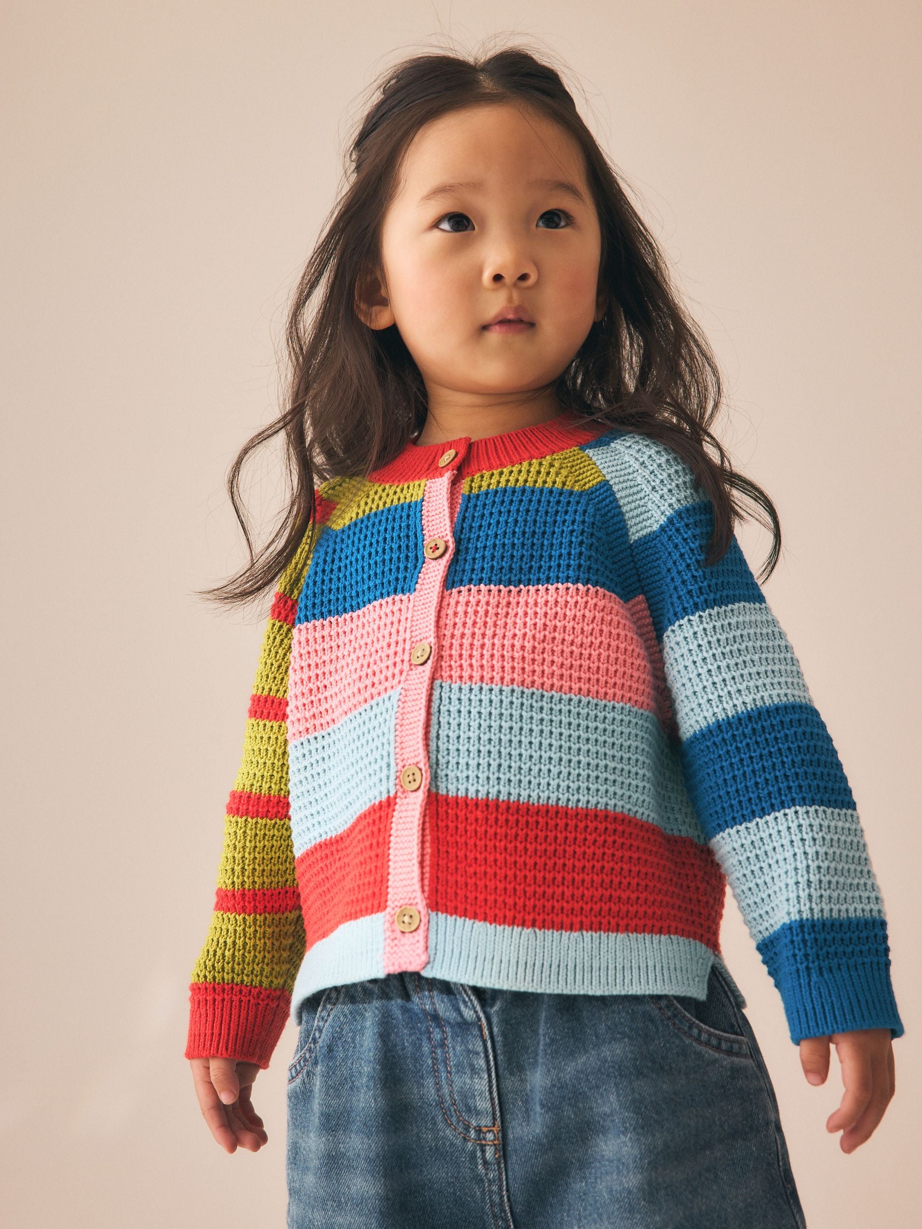 Dsiney Kidz - Multicolour Stripe Cardigan (3mths-7yrs) image 2