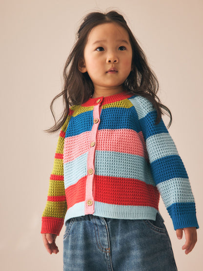 Dsiney Kidz - Multicolour Stripe Cardigan (3mths-7yrs) image 2