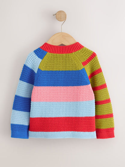 Dsiney Kidz - Multicolour Stripe Cardigan (3mths-7yrs) image 5