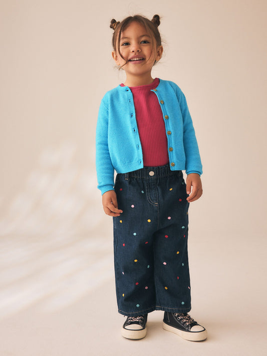 Dsiney Kidz - Bright Blue Knit Cardigan (3mths-7yrs) image 1