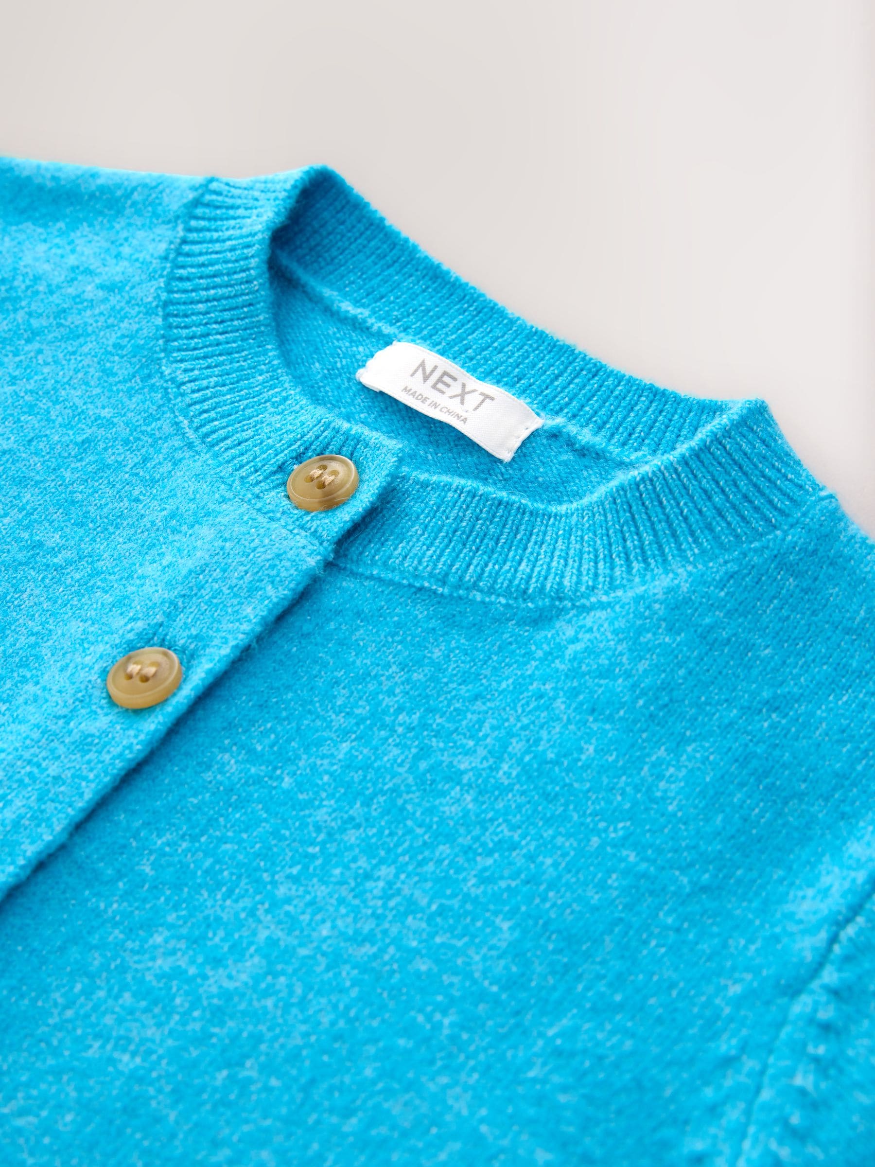 Dsiney Kidz - Bright Blue Knit Cardigan (3mths-7yrs) image 6