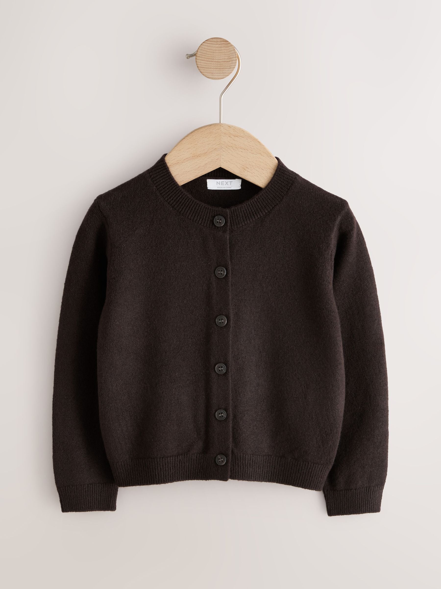 Dsiney Kidz - Chocolate Brown Knit Cardigan (3mths-7yrs) image 4