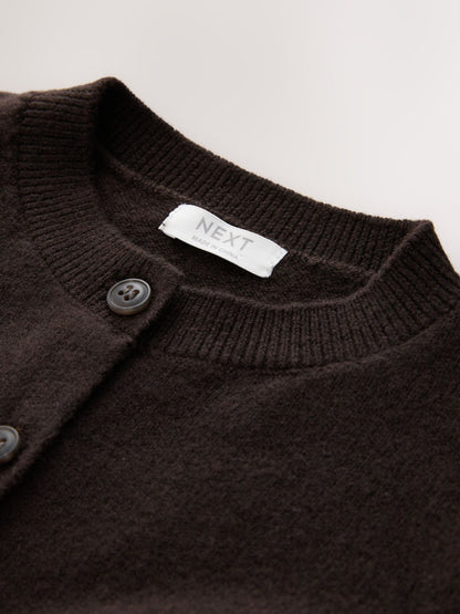 Dsiney Kidz - Chocolate Brown Knit Cardigan (3mths-7yrs) image 6