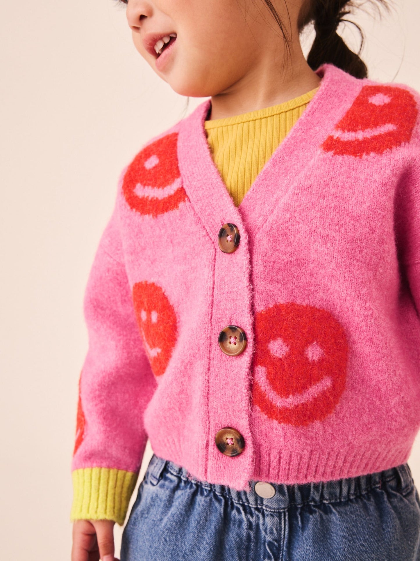 Dsiney Kidz - Pink V-Neck Cardigan (3mths-7yrs) image 2