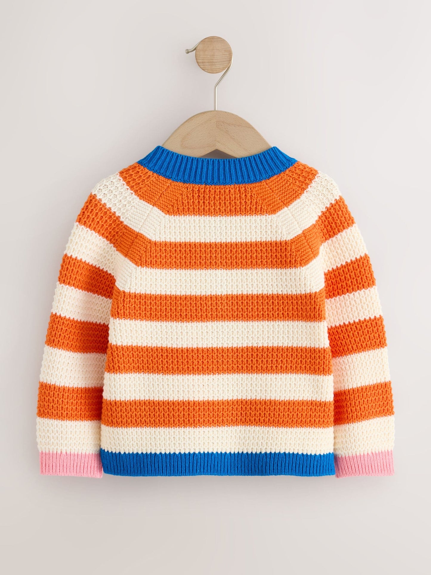 Dsiney Kidz - Orange Stripe Cardigan (3mths-7yrs) image 2