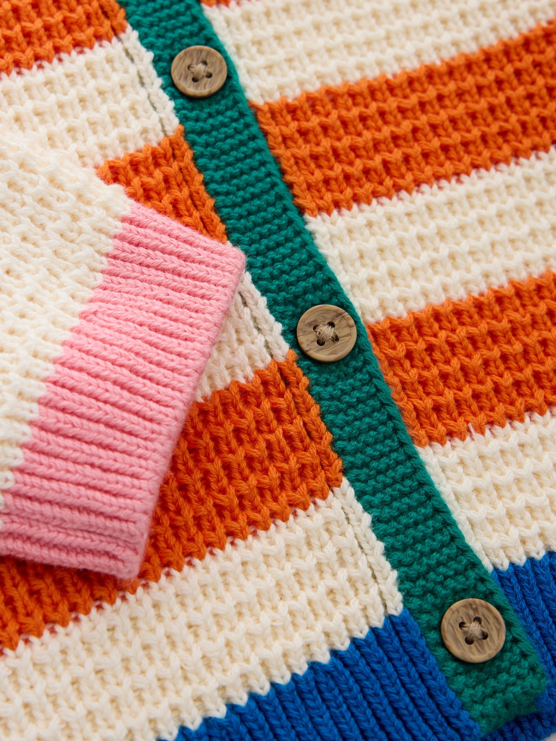 Dsiney Kidz - Orange Stripe Cardigan (3mths-7yrs) image 3