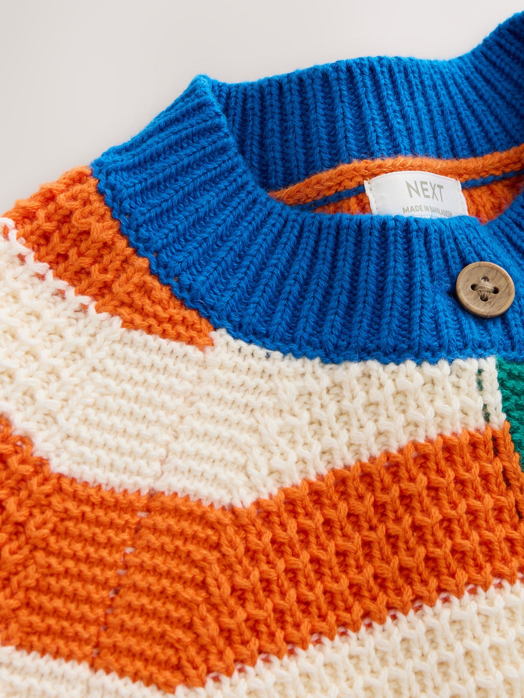 Dsiney Kidz - Orange Stripe Cardigan (3mths-7yrs) image 5